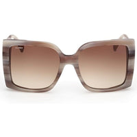 Max Mara Women's Sunglasses - Grey/Other Plastic Butterfly Full Rim | MM0131 5620F ,