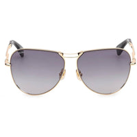 Max Mara Women's Sunglasses - Shiny Deep Gold Metal Aviator Full Rim | MM0134 5930B ,