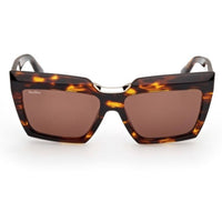 Max Mara Women's Sunglasses - Dark Havana Acetate Cat Eye Full Rim | MM0137 5652E ,