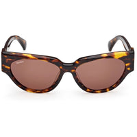 Max Mara Women's Sunglasses - Dark Havana Acetate Cat Eye Full Rim | MM0139 5552E ,
