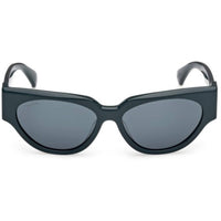 Max Mara Women's Sunglasses - Shiny Dark Green Acetate Cat Eye Frame | MM0139 5596N ,