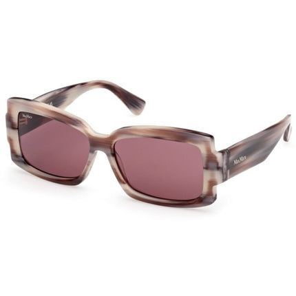Max Mara Women's Sunglasses - Horn/Other Acetate Rectangular Frame | MM0140 5765Y ,