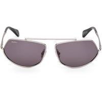 Max Mara Women's Sunglasses - Shiny Light Ruthenium Full Rim Frame | MM0165 6014A ,