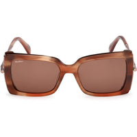 Max Mara Women's Sunglasses - Red/Other Plastic/Metal Cat Eye Frame | MM0166 5368E ,