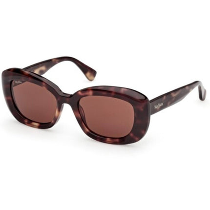 Max Mara Women's Sunglasses - Coloured Havana Acetate Cat Eye Frame | MM0170 5355E ,