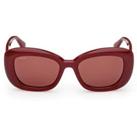 Max Mara Women's Sunglasses - Shiny Bordeaux Acetate Cat Eye Frame | MM0170 5369S ,