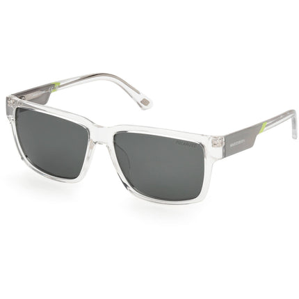 Skechers Unisex Sunglasses - Crystal Injected Plastic Square Frame | SE00025 5526R ,