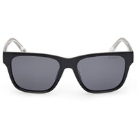 Skechers Unisex Sunglasses - Shiny Black Injected Plastic Square Frame | SE00026 5401D ,