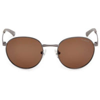 Skechers Men's Sunglasses - Matte Gunmetal Metal Round Full Rim Frame | SE00057 5009H ,
