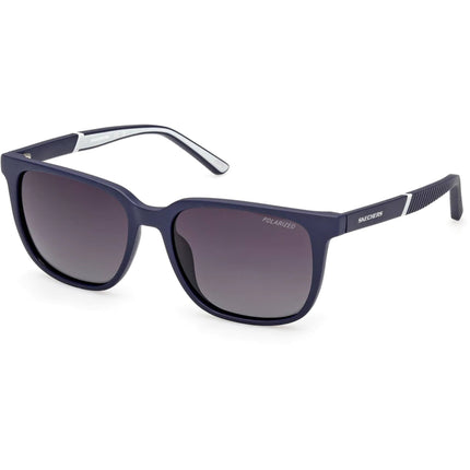 Skechers Men's Sunglasses - Blue/Other Injected Plastic Square Frame | SE00156 5692D ,