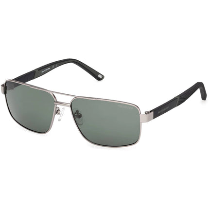 Skechers Men's Sunglasses - Matte Gunmetal Metal Pilot Full Rim Frame | SE00157 5909R ,
