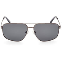 Skechers Men's Sunglasses - Shiny Gunmetal Metal Pilot Full Rim Frame | SE6271 6108D ,