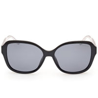 Skechers Women's Sunglasses - Shiny Black Butterfly Full Rim Frame | SE6359 5701D ,