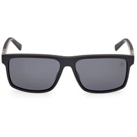 Timberland Men's Sunglasses - Matte Black Injected Plastic Square | TB00006 5802D ,