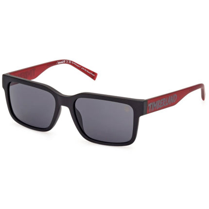 Timberland Men's Sunglasses - Matte Black Injected Plastic Square | TB00012 5402A ,