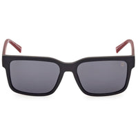 Timberland Men's Sunglasses - Matte Black Injected Plastic Square | TB00012 5402A ,