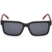 Timberland Men's Sunglasses - Matte Black Injected Plastic Square | TB00012 5402D ,