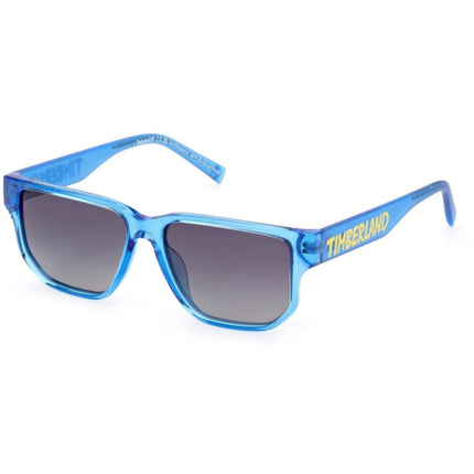 Timberland Kid's Sunglasses - Shiny Blue Injected Plastic Square Frame | TB00013 5190D ,