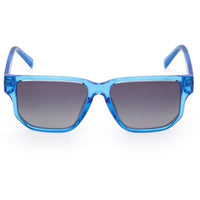 Timberland Kid's Sunglasses - Shiny Blue Injected Plastic Square Frame | TB00013 5190D ,