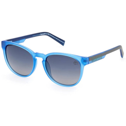 Timberland Men's Sunglasses - Matte Blue Injected Plastic Panthos | TB00014 5191D ,