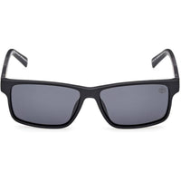 Timberland Men's Sunglasses - Matte Black Rectangular Full Rim Frame | TB00015 5302D ,