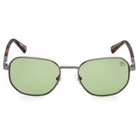 Timberland Men's Sunglasses - Matte Gunmetal Metal Geometric Frame | TB00018 5309R ,