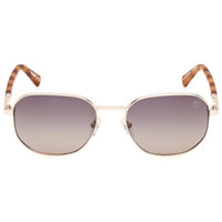 Timberland Men's Sunglasses - Gold Metal Geometric Full Rim Frame | TB00018 5332H ,