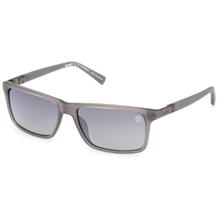 Timberland Men's Sunglasses - Grey/Other Rectangular Full Rim Frame | TB00019 5820D ,