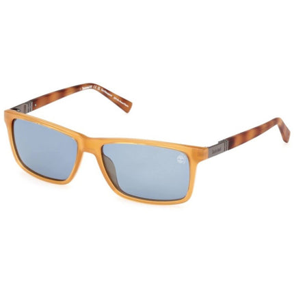 Timberland Men's Sunglasses - Light Brown/Other Rectangular Frame | TB00019 5847D ,