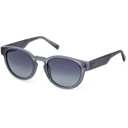 Timberland Men's Sunglasses - Matte Grey Injected Plastic Round Frame | TB00026 5220D ,