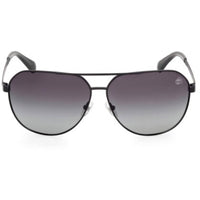 Timberland Men's Sunglasses - Matte Black Metal Navigator Full Rim | TB00029 6502D ,