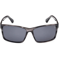 Timberland Men's Sunglasses - Shiny Black Acetate Rectangular Frame | TB00032 6401R ,