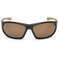 Timberland Men's Sunglasses - Shiny Black Rectangular Full Rim Frame | TB00035 6701H ,