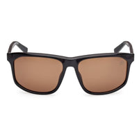 Timberland Men's Sunglasses - Shiny Black Square Full Rim Frame | TB00036-H 6001H ,