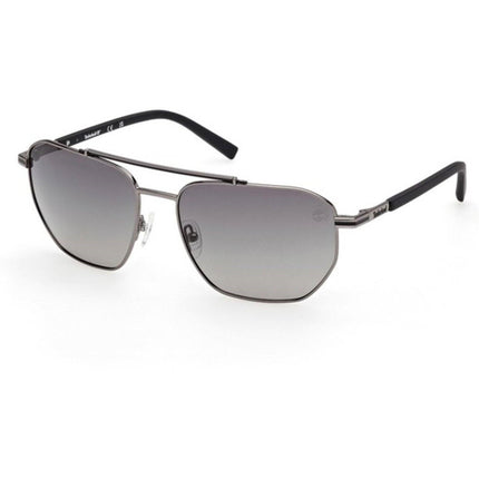 Timberland Men's Sunglasses - Shiny Gunmetal Metal Navigator Frame | TB00038 6008D ,