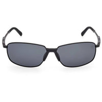Timberland Men's Sunglasses - Matte Black Metal Rectangular Frame | TB00041 6102D ,