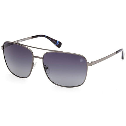 Timberland Men's Sunglasses - Shiny Gunmetal Metal Navigator Frame | TB00044 6508D ,