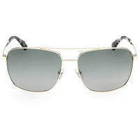 Timberland Men's Sunglasses - Gold Metal Navigator Full Rim Frame | TB00044 6532R ,