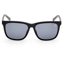 Timberland Kid's Sunglasses - Matte Black Acetate Square Full Rim | TB00047 5402D ,