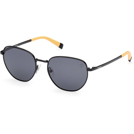Timberland Kid's Sunglasses - Shiny Black Metal Panthos Full Rim Frame | TB00048 5301D ,