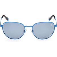 Timberland Kid's Sunglasses - Matte Blue Metal Panthos Full Rim Frame | TB00048 5391D ,