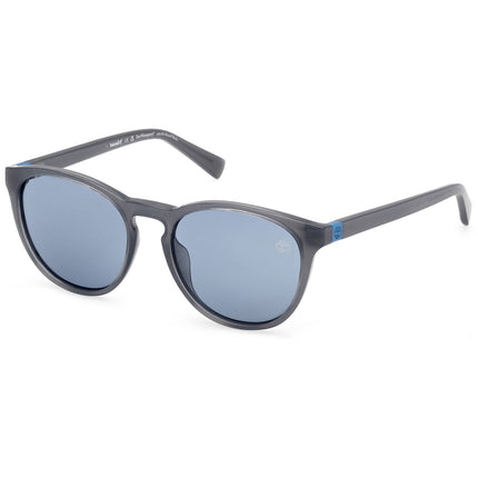 Timberland Kid's Sunglasses - Grey/Other Acetate Round Full Rim Frame | TB00049 5120D ,