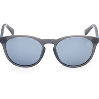 Timberland Kid's Sunglasses - Grey/Other Acetate Round Full Rim Frame | TB00049 5120D ,