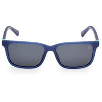 Timberland Kid's Sunglasses - Matte Blue Injected Plastic Square Frame | TB00050 5391D ,
