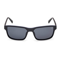Timberland Men's Sunglasses - Matte Black Rectangular Full Rim Frame | TB00051 5702D ,