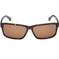 Timberland Men's Sunglasses - Dark Havana Acetate Rectangular Frame | TB00053 6752H ,