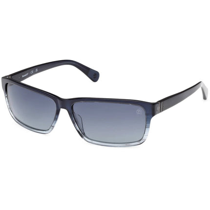 Timberland Men's Sunglasses - Blue/Other Acetate Rectangular Frame | TB00053 6792D ,