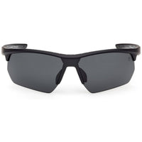Timberland Men's Sunglasses - Matte Black Wraparound Half Rim Frame | TB00056 7302D ,