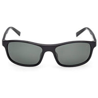 Timberland Men's Sunglasses - Shiny Black Rectangular Shape Frame | TB00057-H 5801R ,