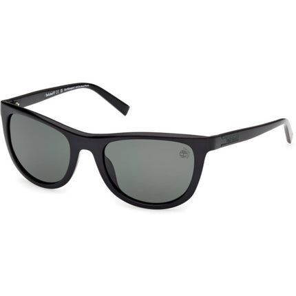 Timberland Men's Sunglasses - Shiny Black Injected Plastic Square | TB00058 5601R ,